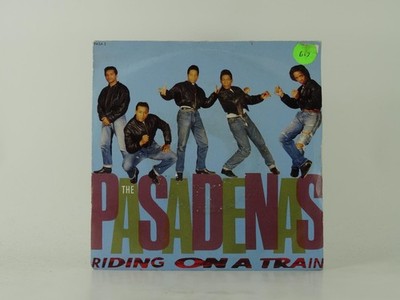 THE PASADENAS RIDING ON A TRAIN (3) (19) 2 Track 7'' Single including Picture Sle