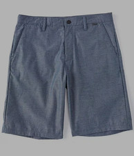 HURLEY Obsidian Blue Dri-Fit Breathable Stretch Shorts 40x9 40