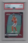 2024 PANINI PRIZM BO NIX TRUE RED RETAIL SSP PSA 8 NM-MINT CASE HIT Rookie RC