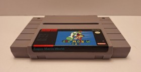 Nintendo SNES Home Console - Gray - SNS-001 with Super Mario World - Tested
