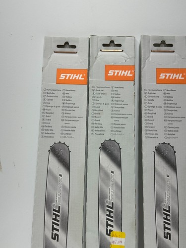 4 barras de motosierra Rollomatic E OEM STIHL 3005 000 4805, paso de 12" 3/8" .050" - Imagen 5 de 10