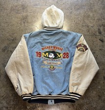 Vintage Disney Mickey Mouse 1928 Varsity Jacket Size L/XL