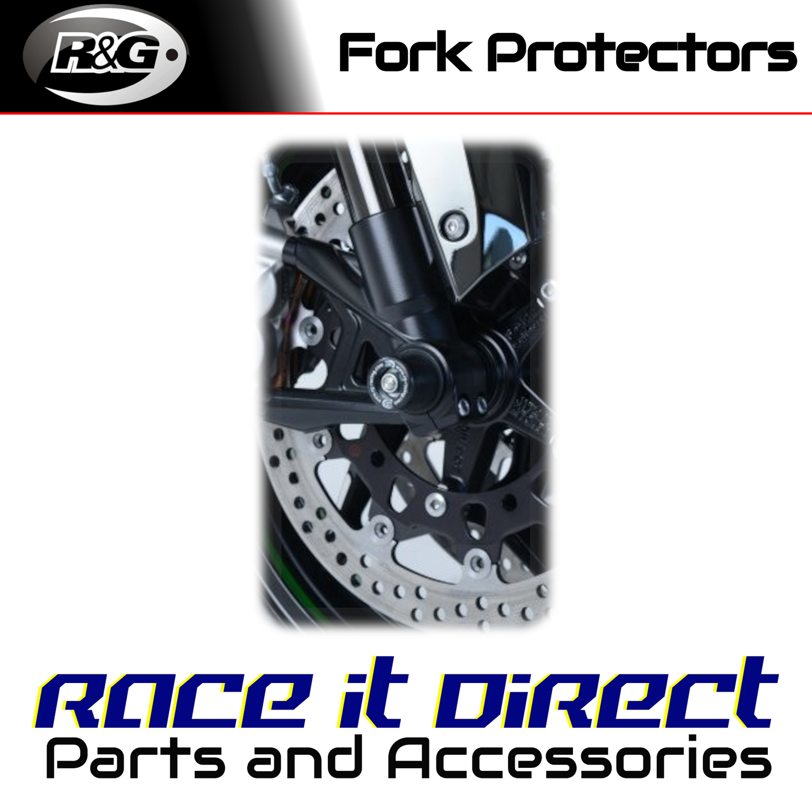 Fork Protectors for Kawasaki Ninja H2R 2015-2020 R&G