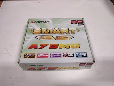 BIOSTAR A75MG MOTHERBOARD WITH AN AMD ATHLON A4-3400 CPU + 8GB RAM