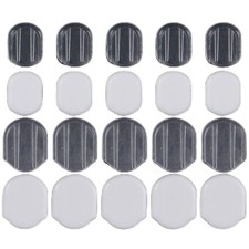 64Pcs Clip-on Earring Pads Silicone Clip Earring Pads Comfort Earring Cushion...