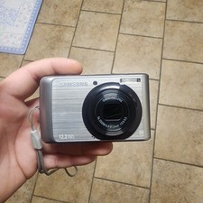 Silver Samsung Digimax SL502 12.2MP Digital Camera - Digicam - No Charger