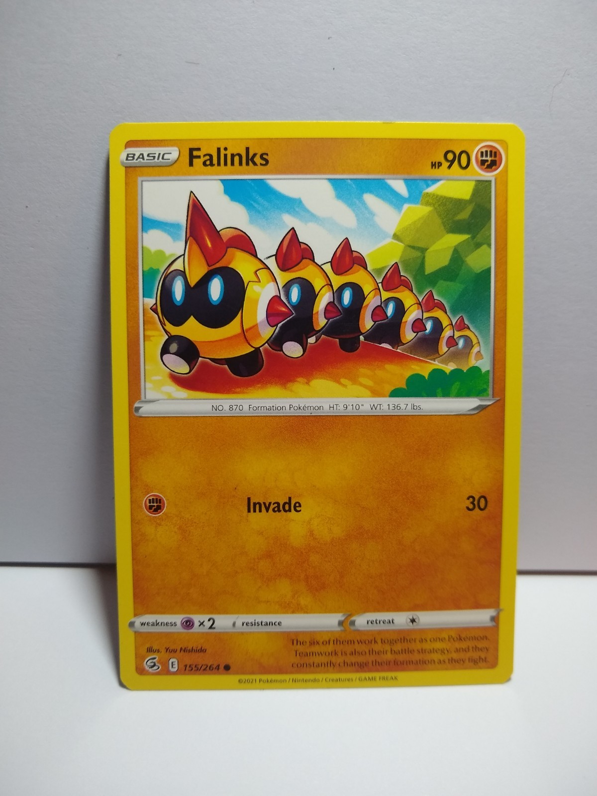 Falinks Basic Pokemon Card