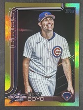 2025 Topps Update Matt Boyd All-Star Game Good Refractor /50 #ASG-37