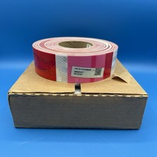 3M Conspicuity Reflective Tape 2"x150' Roll Diamond Grade 983-32 Red White DOT
