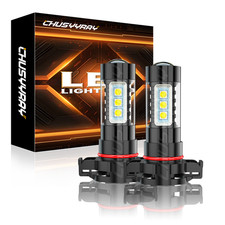 5202 LED Fog Light Bulbs For Chevy Silverado 1500 2500HD 2007-2015 6000K 40W