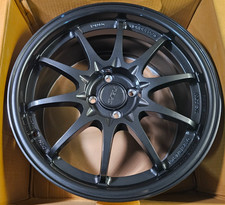 Qty 1 Auto Options Wheel Ce28b Black 10 Spoke Wheel Rim 17x8 4x100 40mm