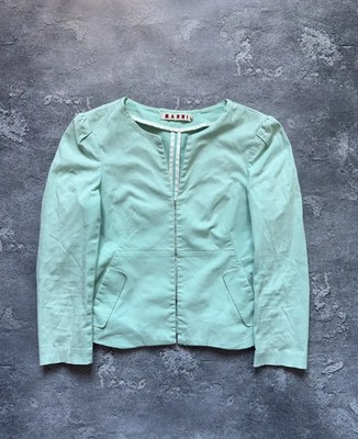 Vintage Marni Luxury Women s Blazer Jacket Size 40 Rare