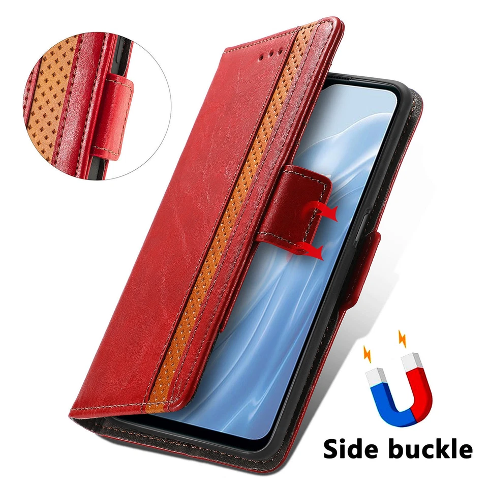 Magnetic Wallet Flip Phone Case Cover For Oneplus 10 13 13T Ace3 Pro Nord CE 4 5 - Image 4 of 4