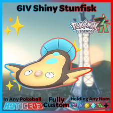 ✨ Shiny Stunfisk 6IV ✨ Pokemon Legends ZA 🚀 Fast 🚀