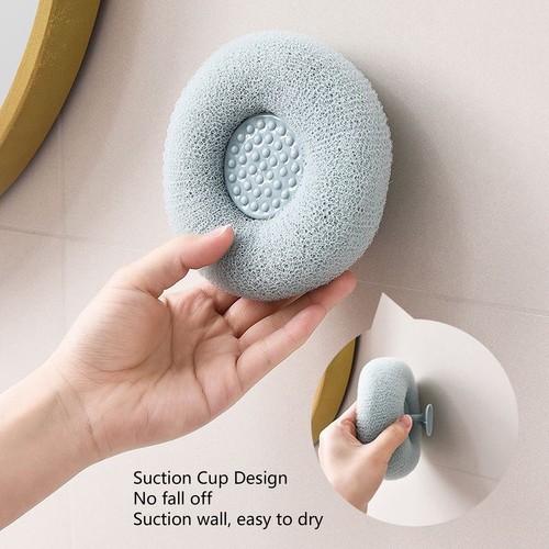 Balle De Nettoyage De Bain Nettoyage En Profondeur Exfoliant Suction Cup Des OBF - Bild 12 von 12