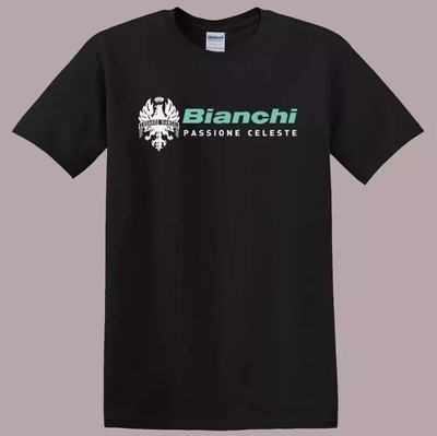 Bianchi Passione Celeste Men's Black Size S - 5XL