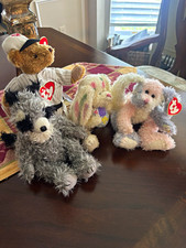 Vintage TY Attic Treasures Lot of 4 Cooper Radcliffe May Hoppity Plush