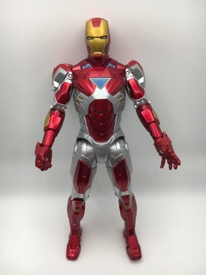 2010 Hasbro Marvel - Iron Man 2 Mark VI 10'' Talking Light-Up Figure (Works)