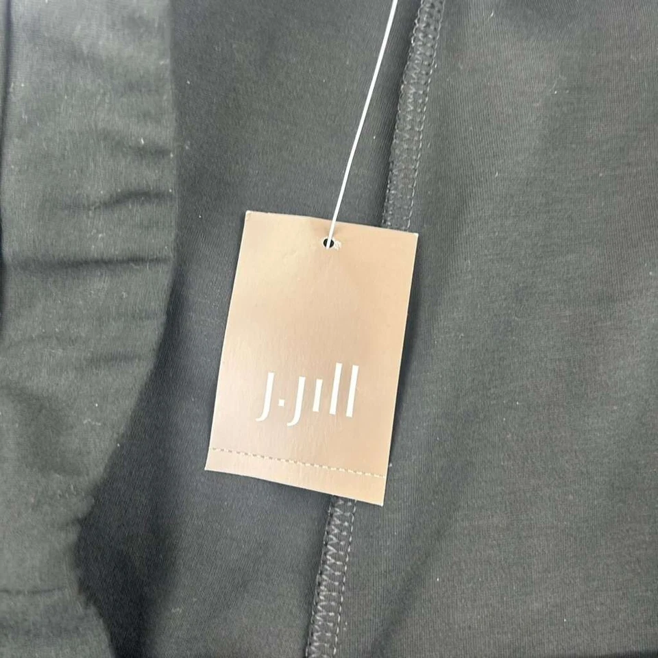 Pantalones J Jill Mujer LP Negro Ponte Pierna Ancha Pull On Colección Wearever Nuevos con Etiquetas Foto 3 de 4