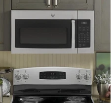 ☀️ (Small Dent )GE JVM3160RFSS 1.6 cu.ft 1000W Microwave Oven