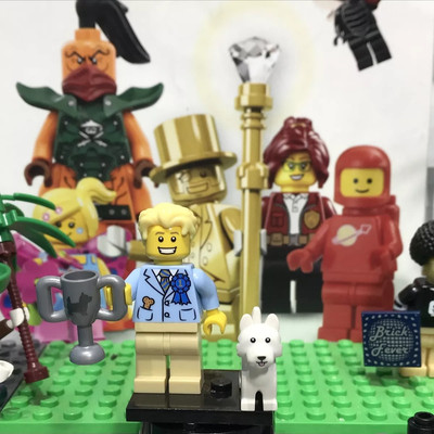 Lego CMF Collection Serie 16 Minifigur Hundeshow Gewinner Col255 Col16-12/2016