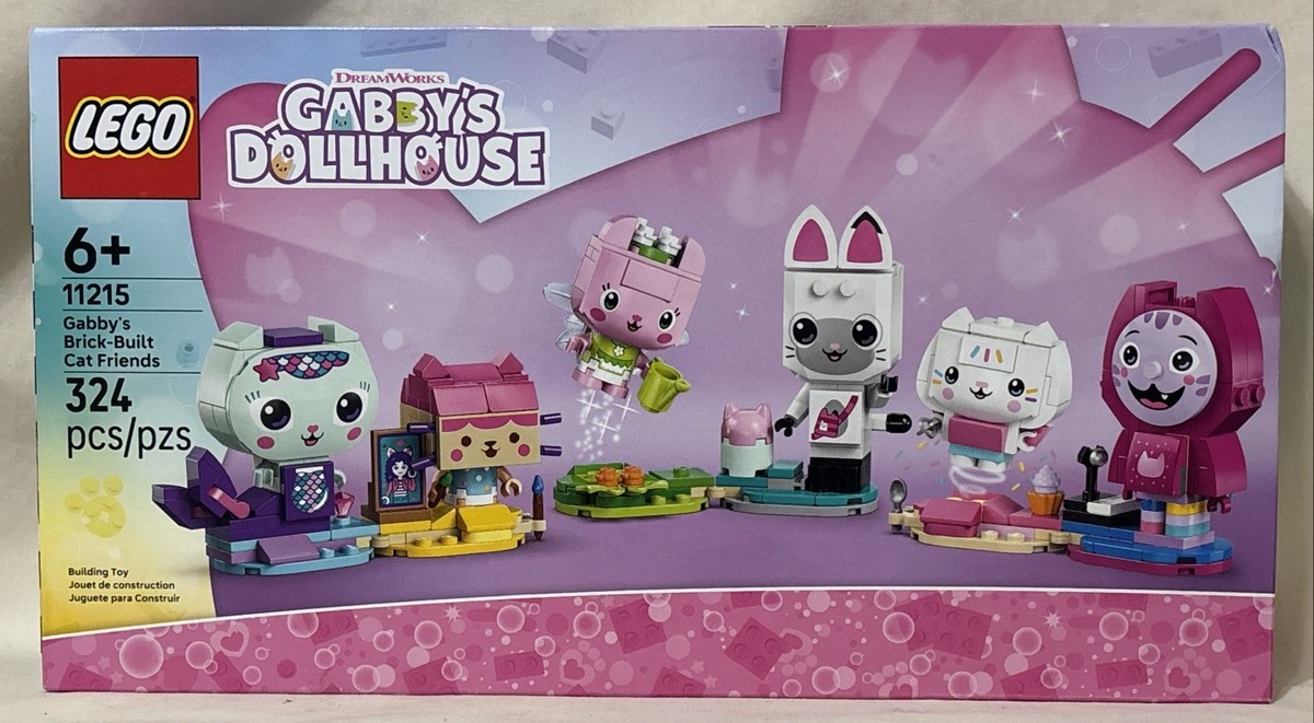 Lego Gabby's Dollhouse 11215 - New/Sealed - Brick-Built Cat