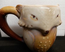 Gibson Home Glazed Stoneware Fox  Coffee Or T...