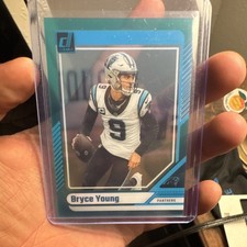 Panini 2024 Clearly Donruss Bryce Young #9 Carolina Panthers NFL Football Card