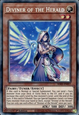 Wahrsager des Herolds - Collector's Rare 1. Auflage RA05-DE017 - NM - YuGiOh
