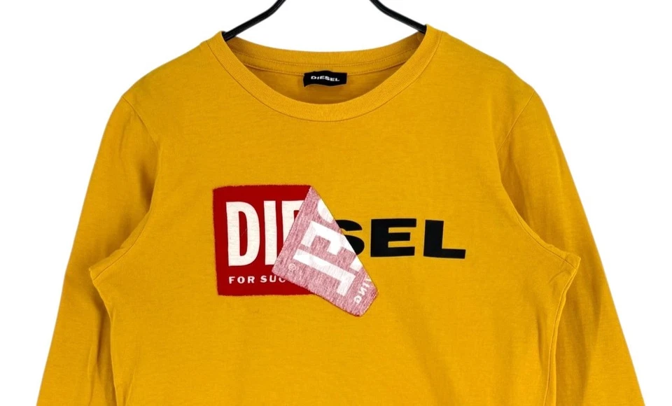 Suéter Diesel Niños Niños Cuello Redondo Manga Larga Talla 12 Años Foto 2 de 4