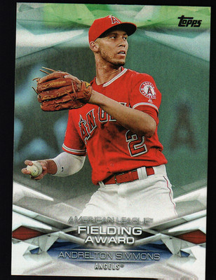 2018 Topps MLB Awards #MLBA-20 - Andrelton Simmons - Los Angeles Angels 18-1649