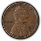 1912-S 1c Lincoln Wheat Small Cent - Original Chocolate Brown - XF - SKU-Y6539