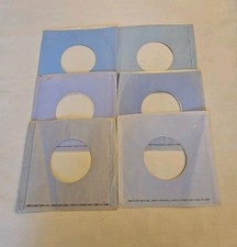 45 RPM 7" RECORD SLEEVES CO. SLEEVE 6 PACK SEE PHOTOS Arista Records SLV328 