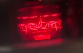 Nintendo Virtual Boy VB Console VUE-S-RA with 4 Games Tested