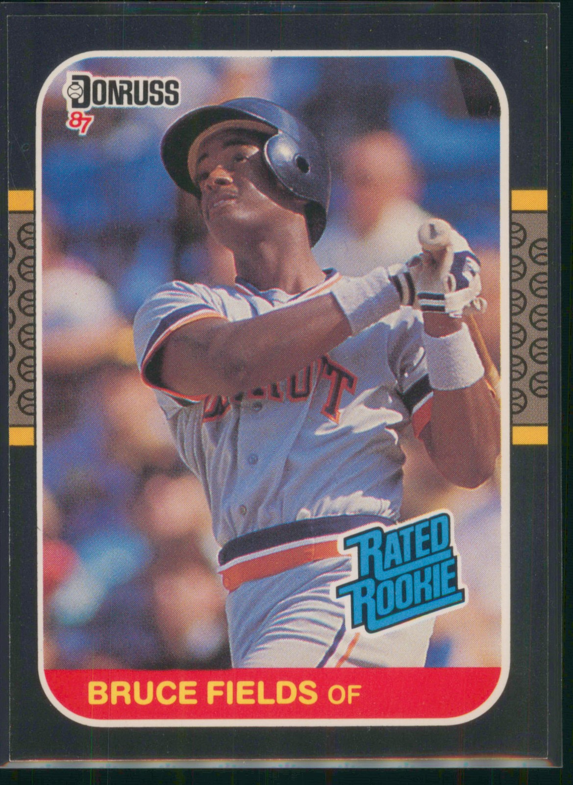 1987 Donruss #47 Bruce Fields Detroit Tigers