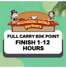 Wizarding World Partners Event Monopoly Go Full Carry 80K Point    
