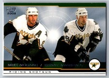 2001-02 Pacific Riding Shotgun #409 Mike Modano Grant Marshall Dallas Stars