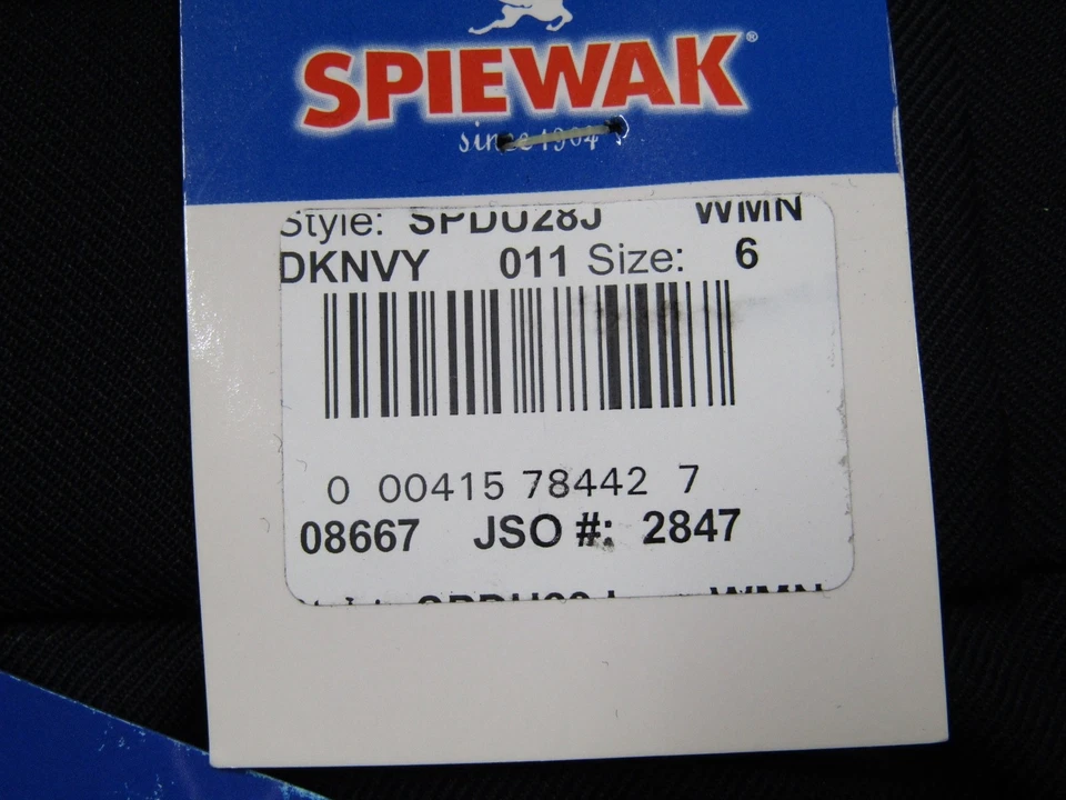 Spiewak Women's Police / Security Uniform Pants, Size 6 x 27 - Dark Navy - NEW - Image 2 of 4