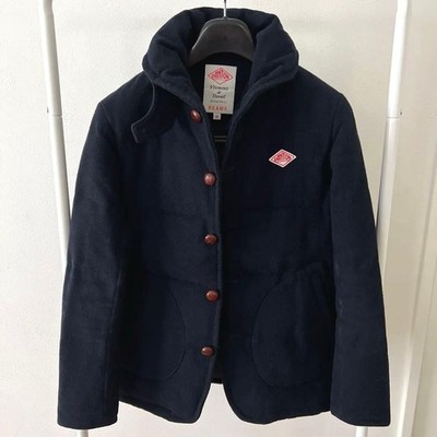 DANTON Women Collaboration Beams Wool Mossa Down Jacket 36 Limited Edition VHTF