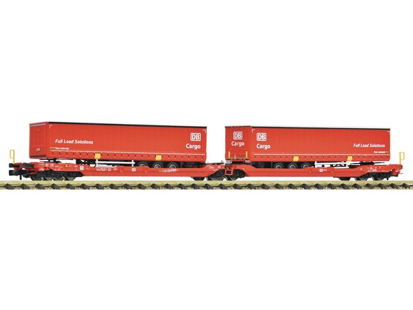Fleischmann 6660103 - GüTerwagen Doppeltaschen-Gelenkwagen T3000E DB-AG Ep.Vi-image