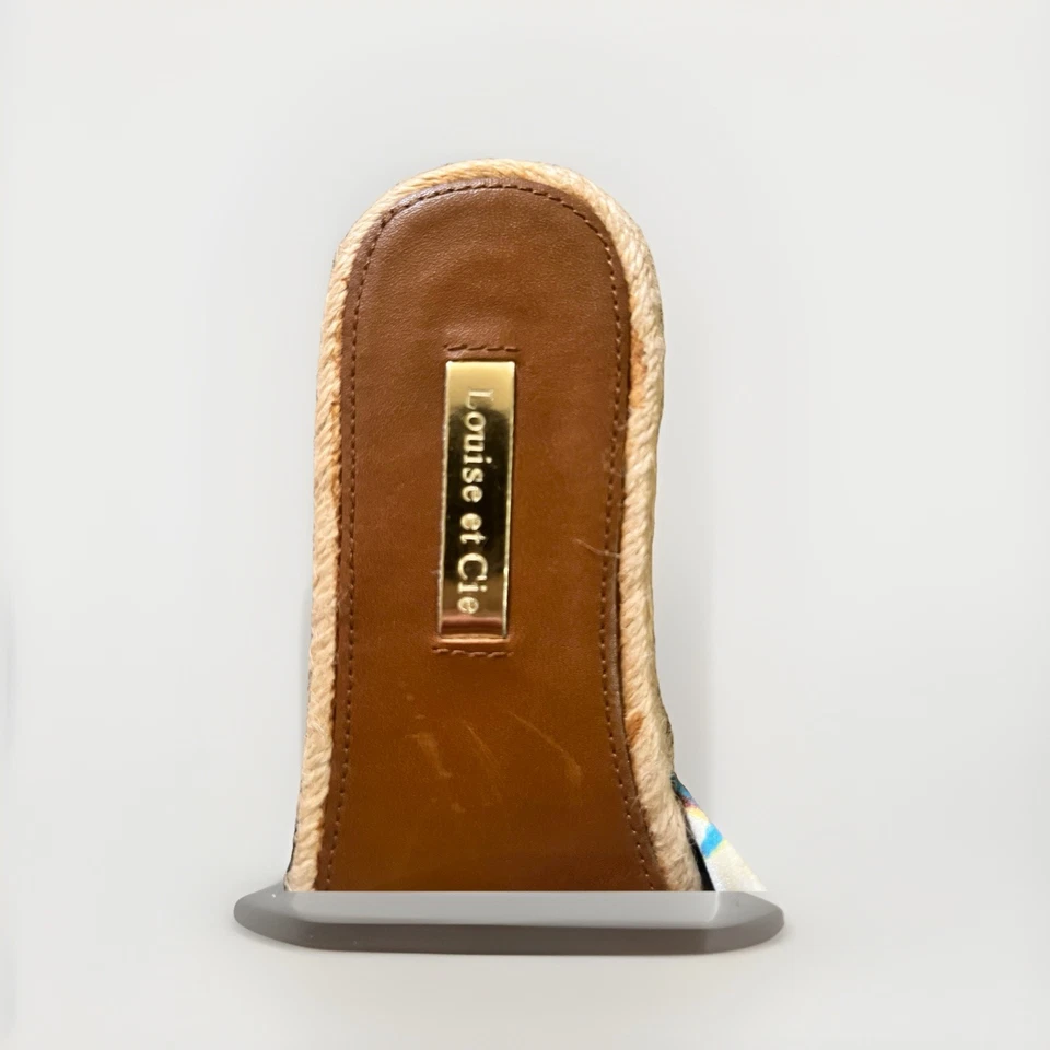 Sandalia Louise Et Cie Floral Satén Twist Bow Slides Garceta Talla 6M Foto 2 de 4