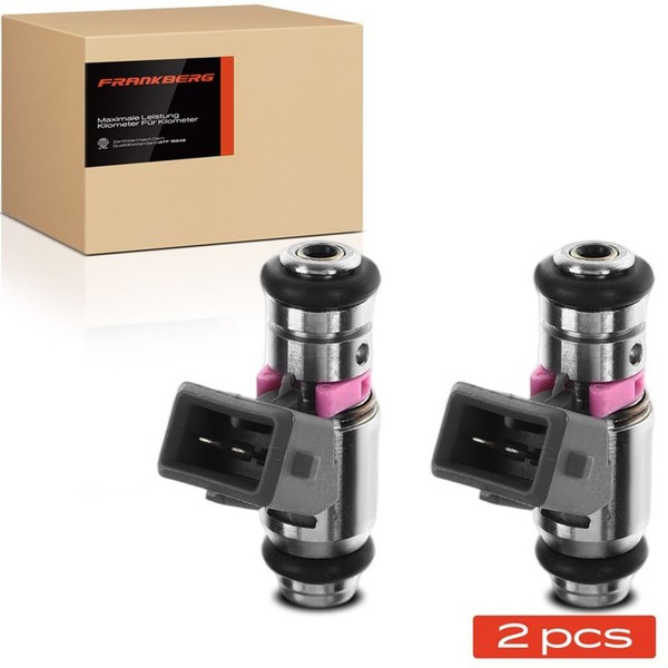 2X Frankberg Einspritzventil EinspritzdÜSe Passend FüR Renault Clio Kangoo Thali-image