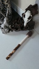Drum beater Hazel wood shamanic mallet, drumbeater for healing drumming.