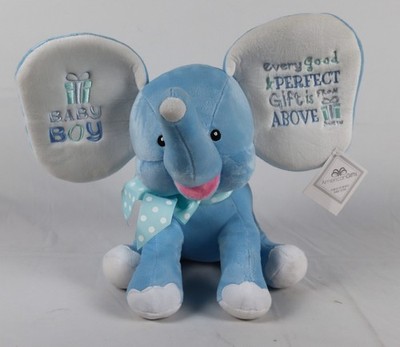 American Gifts - Baby Boy Elephant | Baby Shower Plush