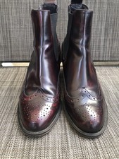 Russell & Bromley boots Ox Blood Red Size 36  1/2 U.K. 3 And A Half Preowned