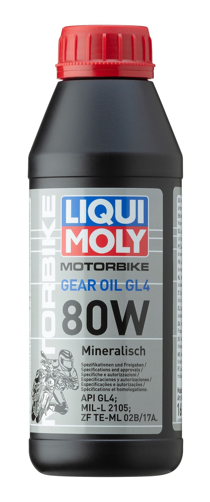 Liqui Moly Motorbike Gear Oil GL4 80W Transmission Oil 500ml