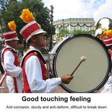 Durable Bass Drum Mallet Stick with Wool Felt Head Percussion Marching Band