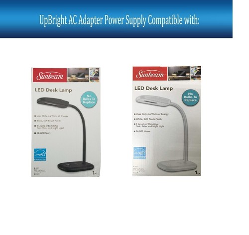 AC Adapter For Sunbeam Model # 30810669 Led Desk Lamp Item # 16512 16243 Power - 第 2/5 張圖片