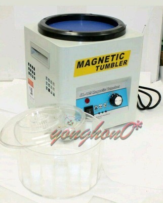 Magnetic   Jewelry Polisher Machine Finisher 180mm JX-185 Time Control #E6