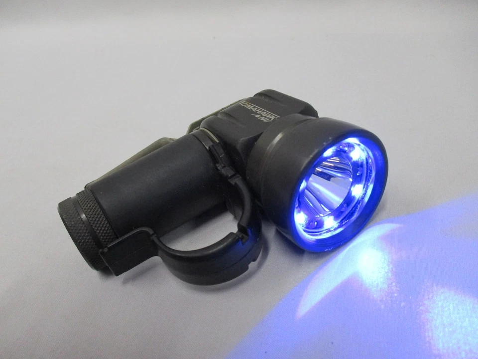 FIRSTLIGHT TOMAHAWK NV WHITE/BLUE/IR TACTICAL INFRARED LIGHT w. BELT CLIP - Image 4 of 4